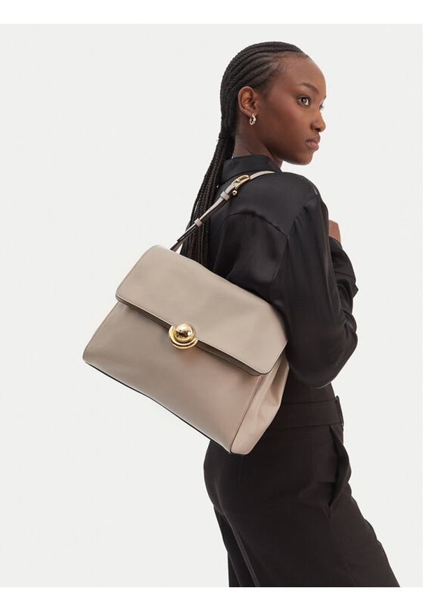 Furla Torebka Domus M WB01804 BX4185 IT 4488S Beżowy. Kolor: beżowy. Materiał: skórzane