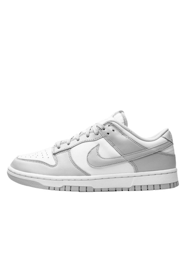 Buty do chodzenia męskie Nike Dunk Low Retro. Kolor: szary. Materiał: skóra, guma, tkanina. Sport: turystyka piesza
