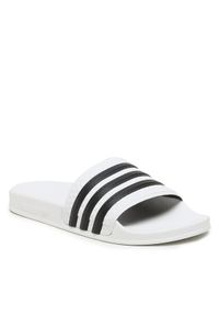 Adidas - Klapki adidas. Kolor: biały #1