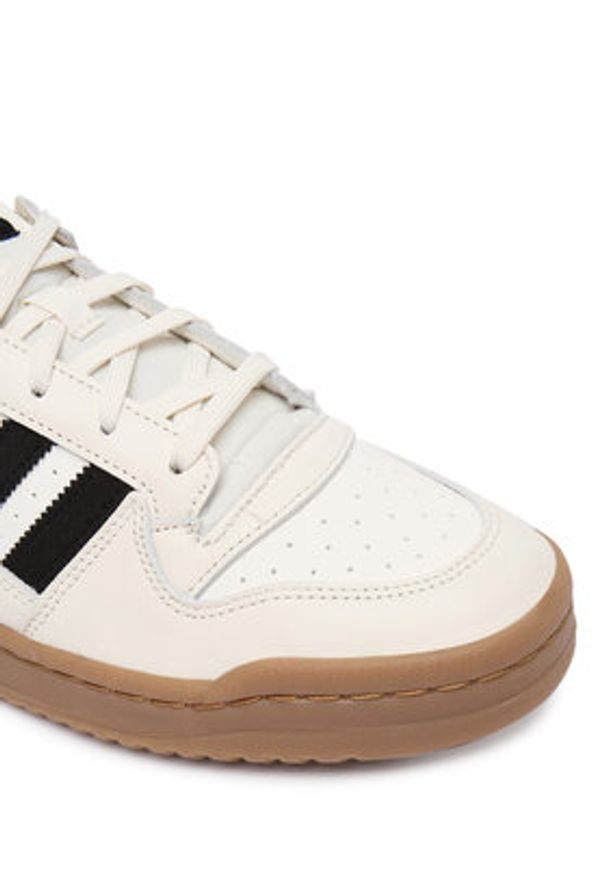 Adidas - adidas Sneakersy Forum Low JQ0209 Biały. Kolor: biały. Materiał: skóra