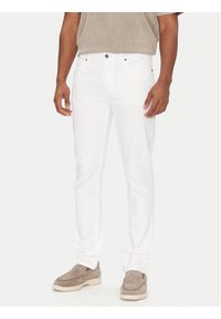 BOSS Jeansy Delaware Bo 50537832 Biały Slim Fit. Kolor: biały