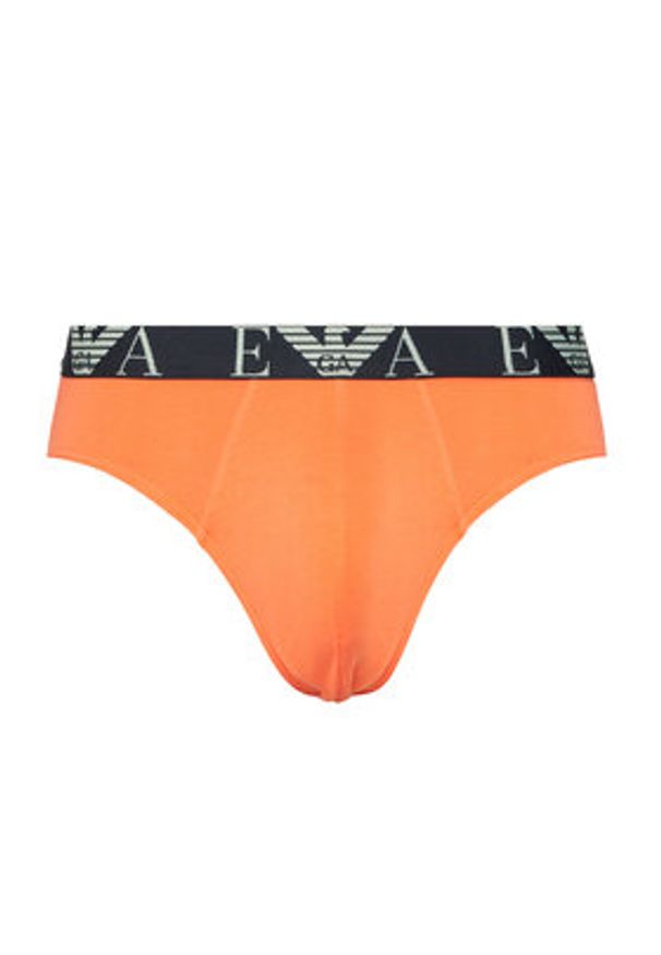 Emporio Armani Underwear Komplet slipów EM000258 AF20668 M4082 Kolorowy. Materiał: bawełna. Wzór: kolorowy