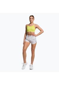 GYM SHARK - Biustonosz fitness Gymshark Flex Strappy Sports. Kolor: żółty. Sport: fitness