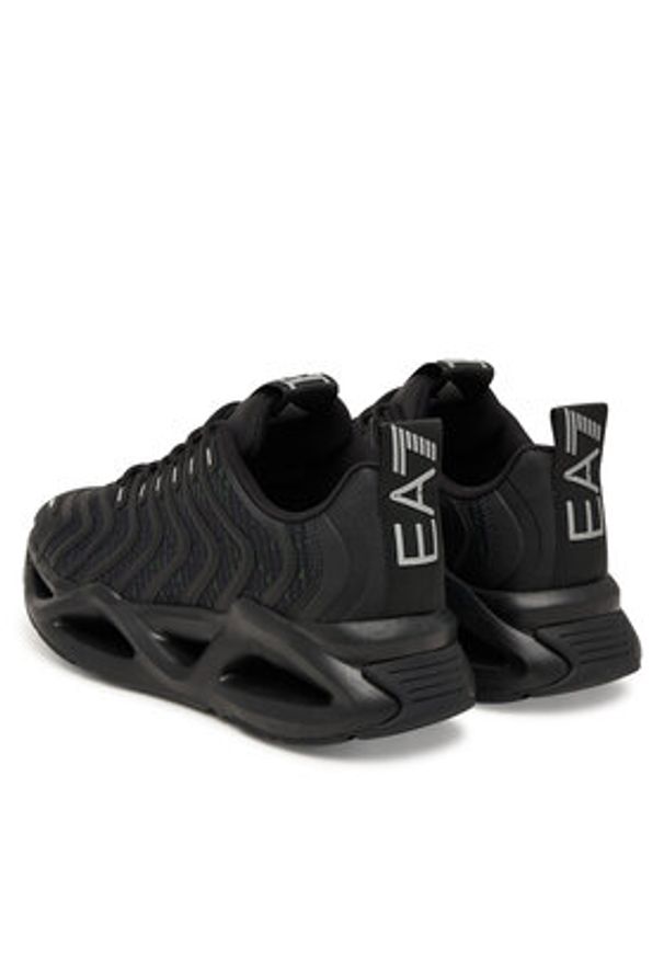 EA7 Emporio Armani Sneakersy 7X000303 AF18441 MZ547 Czarny. Kolor: czarny. Materiał: materiał