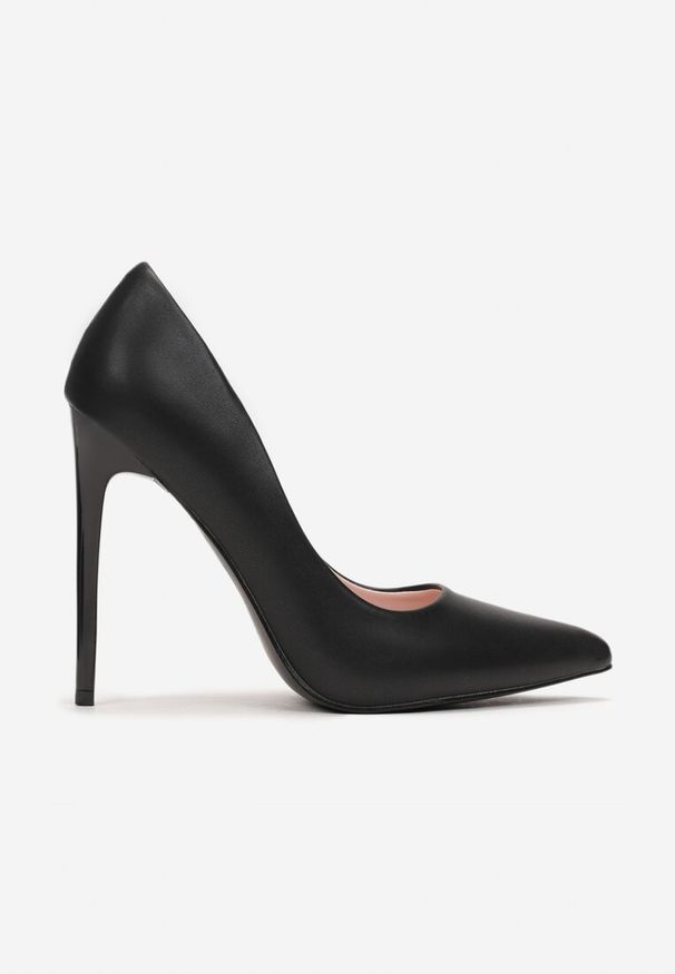 Born2be - Czarne Szpilki ze Szpiczastym Noskiem Avenila. Nosek buta: szpiczasty. Kolor: czarny. Obcas: na szpilce. Styl: elegancki