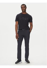 BOSS T-Shirt Glamping 50537834 Granatowy Regular Fit. Kolor: niebieski. Materiał: bawełna #4