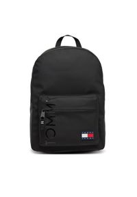 Tommy Jeans Plecak Tjm Daily + Dome Backpack AM0AM13274 Czarny. Kolor: czarny. Materiał: skóra