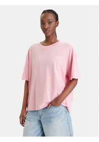 Roxy T-Shirt Talloversize Washed ERJZT06081 Różowy Oversize. Kolor: różowy. Materiał: bawełna #3