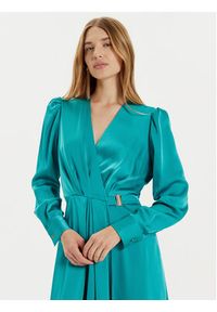 Fracomina Sukienka koktajlowa FR24WD3002W41101 Zielony Regular Fit. Kolor: zielony. Materiał: syntetyk. Styl: wizytowy #5