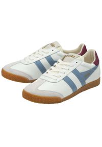 Damskie skórzane buty sportowe Gola Elan. Kolor: biały. Materiał: skóra #2