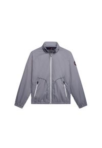 Kurtka wodoodporna Napapijri A-cloudy. Kolor: szary. Materiał: tkanina #1