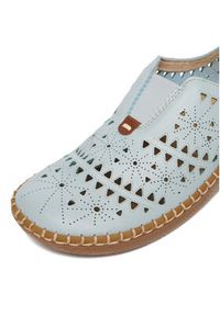 Rieker Półbuty CEO-N2452-10 Niebieski jasny. Kolor: niebieski. Materiał: skóra #5