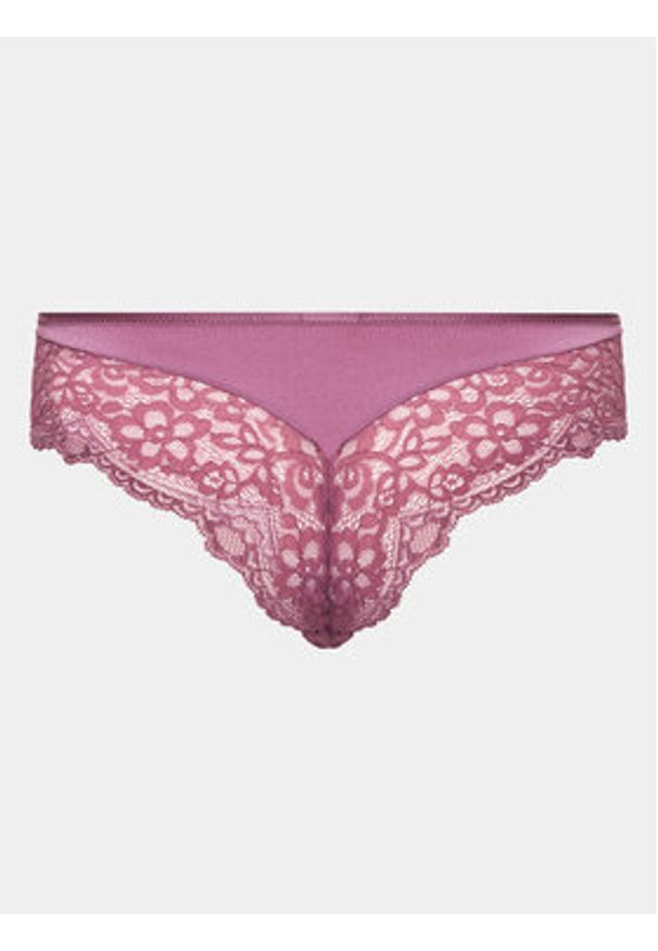 Hunkemöller Figi brazylijskie Marine 202703 Fioletowy. Kolor: fioletowy. Materiał: syntetyk