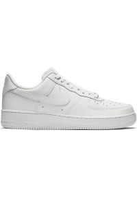 Buty Nike Air Force 1 '07 M CW2288-111 białe. Okazja: na co dzień. Kolor: biały. Materiał: skóra. Szerokość cholewki: normalna. Model: Nike Air Force. Sport: koszykówka #4