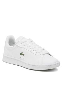 Lacoste Sneakersy Carnaby Pro Bl 23 1 Sfa 745SFA008321G Biały. Kolor: biały. Materiał: skóra