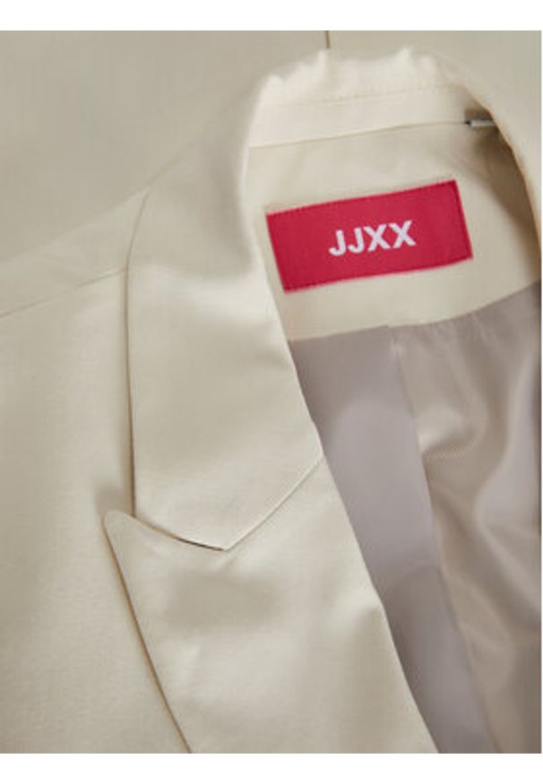 JJXX Marynarka Mary 12200590 Écru Regular Fit. Materiał: syntetyk