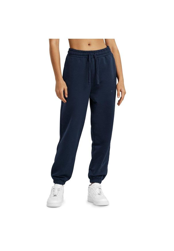 Spodnie dresowe Lifestyle damskie SIROKO Neptune-W Navy Blue. Kolor: niebieski. Materiał: dresówka. Sport: fitness