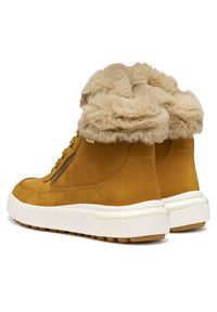 Geox Botki D Dalyla B Abx D26QSA 00032 C5047 Żółty. Kolor: żółty. Materiał: nubuk, skóra