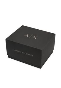 Armani Exchange Zegarek Banks Gift Set AX7147SET Czarny. Kolor: czarny #7