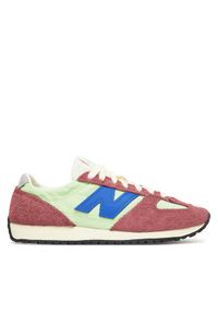 New Balance Sneakersy U471VBB W Bordowy. Kolor: czerwony. Materiał: zamsz, skóra