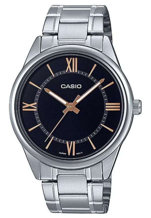 Casio - ZEGAREK MĘSKI CASIO MTP-V005D-1B5 + BOX