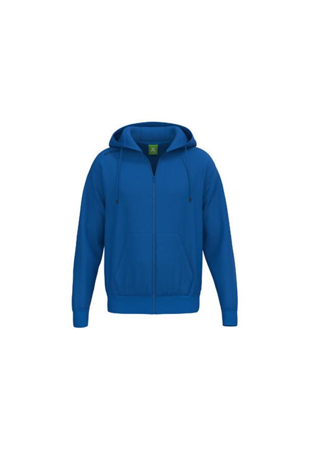 ERIMA - Kurtka z kapturem Erima TS. Typ kołnierza: kaptur. Kolor: niebieski. Materiał: bawełna