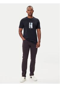 Armani Exchange T-Shirt XM001440 AF10358 UB101 Granatowy Regular Fit. Kolor: niebieski. Materiał: bawełna #4