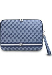 Etui DKNY DKNY Sleeve DKCS14PVSHLB 14" niebieski/blue Checkered Pattern Printed Stripes. Kolor: niebieski #1