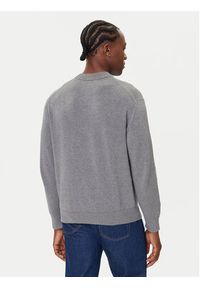 Calvin Klein Jeans Sweter LV04RC309G Szary Regular Fit. Kolor: szary. Materiał: bawełna #4