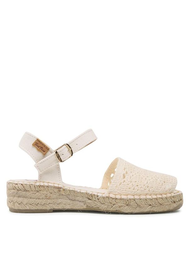 Espadryle Toni Pons. Kolor: kremowy