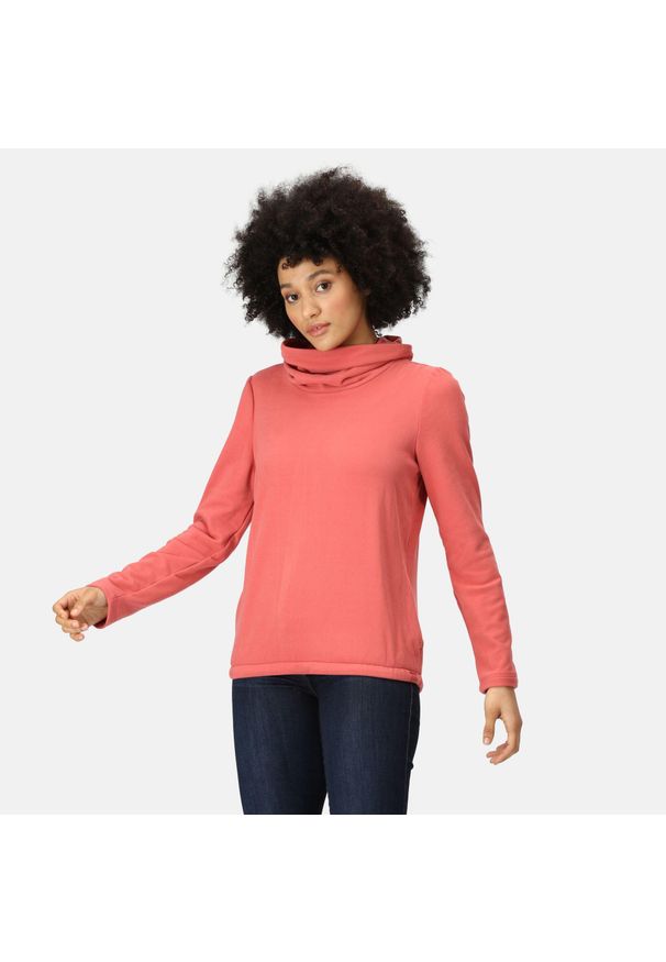 Adarae Regatta damska turystyczna bluza. Kolor: czerwony. Materiał: dzianina, polar