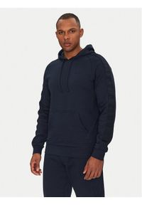 Hugo - HUGO Bluza Liam 50540921 Granatowy Regular Fit. Kolor: niebieski. Materiał: bawełna