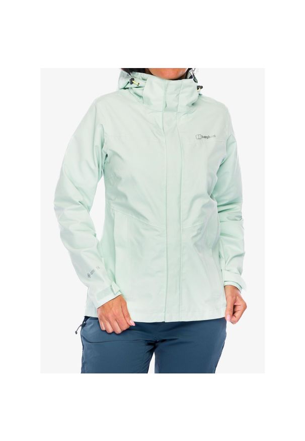 Kurtka GORE TEX damska Berghaus Hillwalker InterActive Shell. Kolor: zielony. Technologia: Gore-Tex