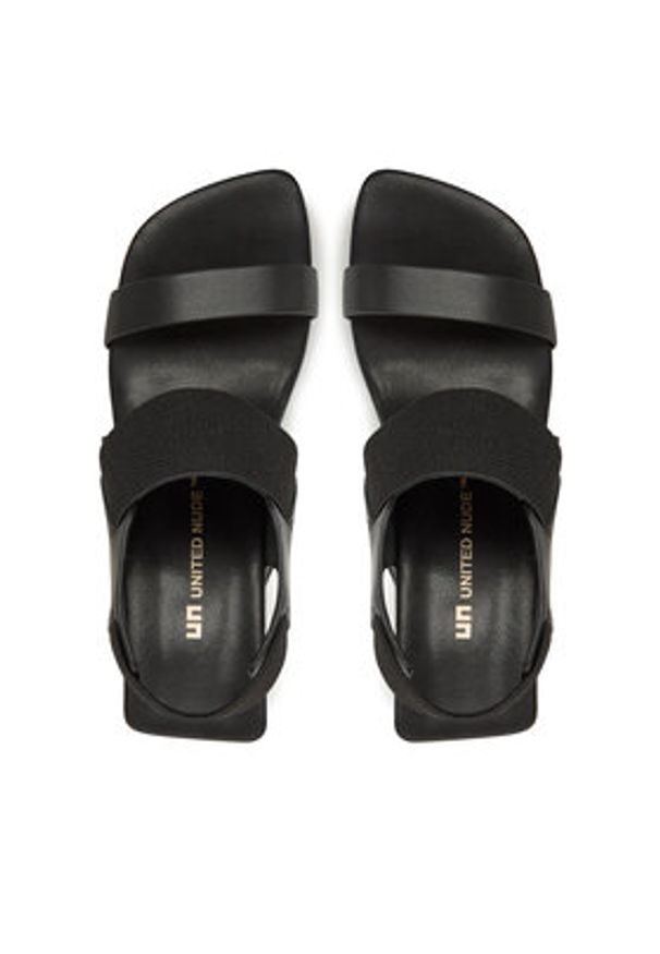 United Nude Sandały Loop Reiki Hi 109100116 Czarny. Kolor: czarny. Materiał: skóra