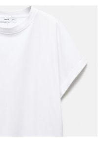 mango - Mango T-Shirt Sevilla 67935146 Biały Regular Fit. Kolor: biały. Materiał: bawełna #4