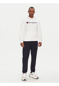 Champion Bluza 220726 Biały Slim Fit. Kolor: biały. Materiał: bawełna, syntetyk #2