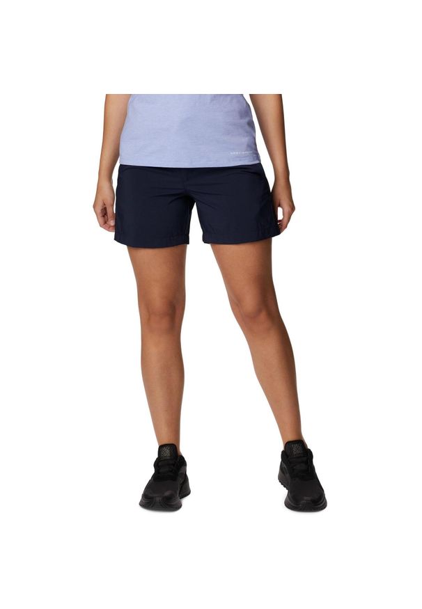 columbia - Damskie spodenki Columbia Silver Ridge Utility. Kolor: niebieski. Materiał: poliester. Sport: turystyka piesza