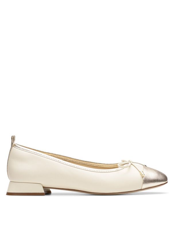 Baleriny Clarks. Kolor: beżowy