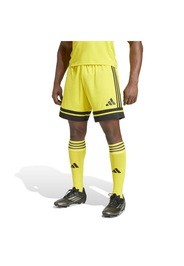 Spodenki Adidas Sport Squa25 Sho M Dorosłych. Kolor: żółty, wielokolorowy, czarny. Długość: krótkie