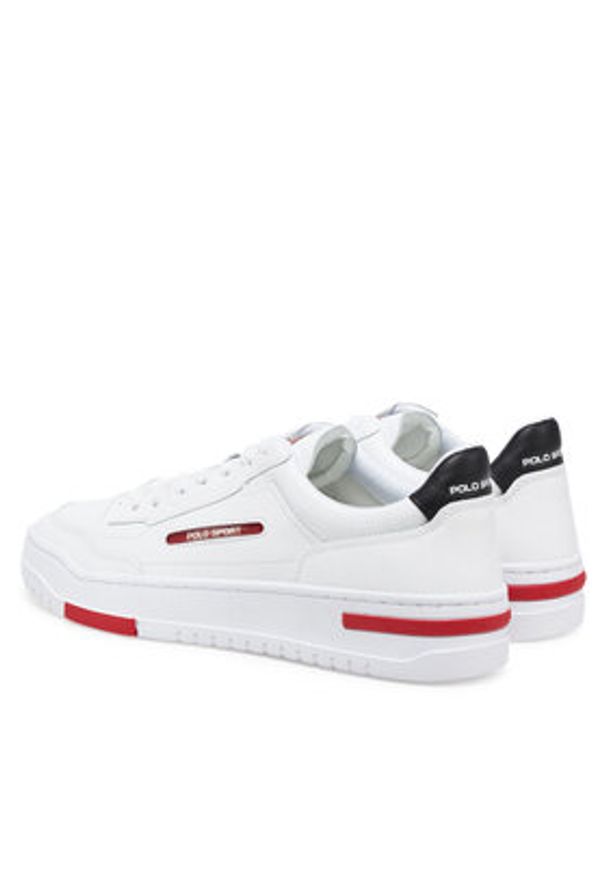 Polo Ralph Lauren Sneakersy Ps 300 809931902001 Biały. Kolor: biały. Materiał: skóra
