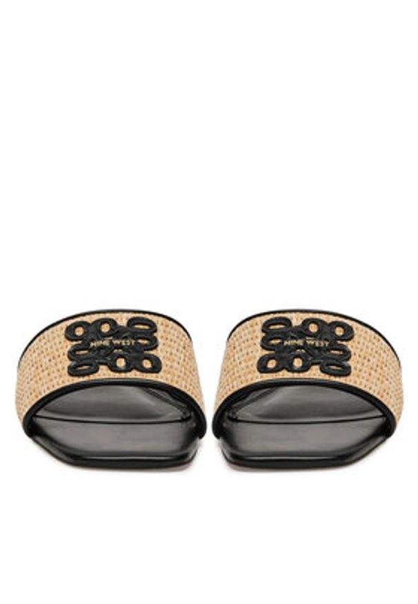 Nine West Klapki SMRL393661 Beżowy. Kolor: beżowy. Materiał: syntetyk