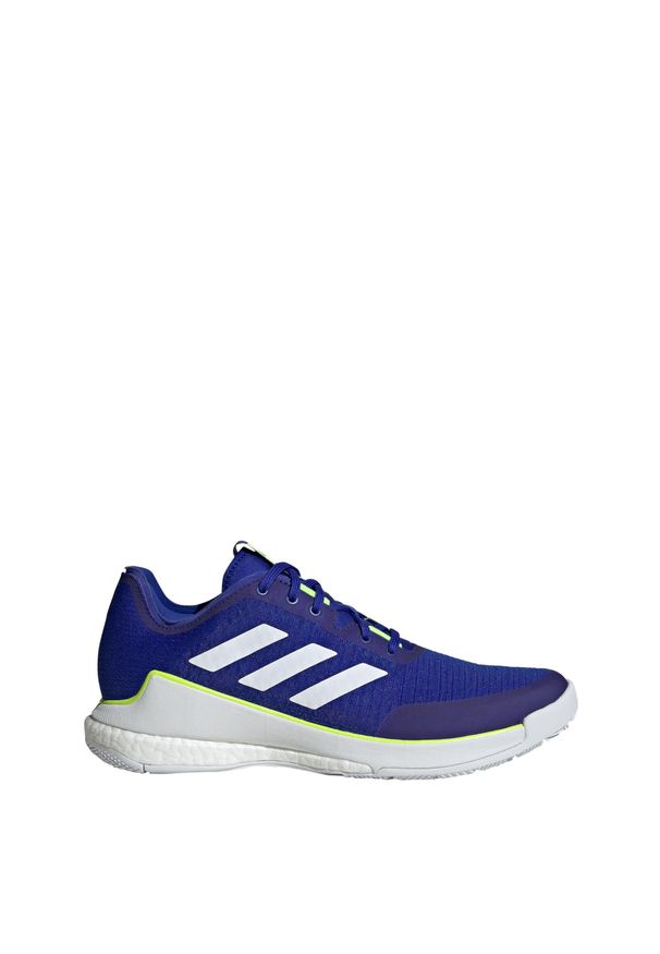 Buty do siatkówki dla dorosłych Adidas Crazyflight Shoes. Kolor: niebieski, biały, wielokolorowy, żółty. Materiał: materiał. Sport: siatkówka
