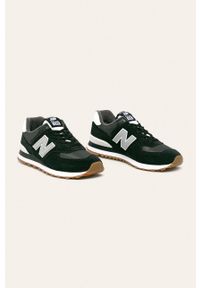 New Balance - Buty ML574SPT. Nosek buta: okrągły. Zapięcie: sznurówki. Kolor: czarny. Materiał: materiał, syntetyk, skóra, guma, zamsz. Szerokość cholewki: normalna. Model: New Balance 574 #2