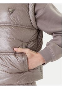Guess Bezrękawnik W5YL11 WHDO2 Szary Regular Fit. Kolor: szary. Materiał: syntetyk. Długość rękawa: bez rękawów
