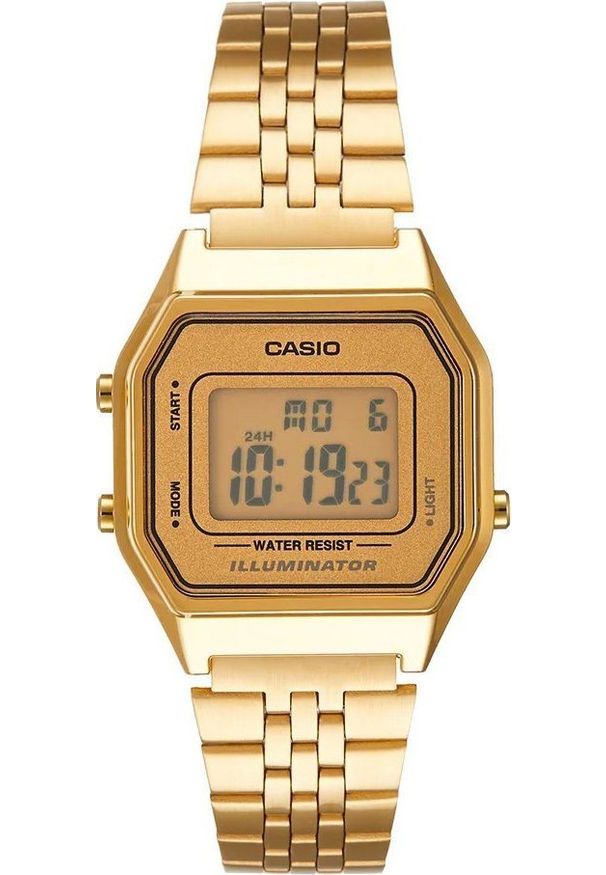 Zegarek Casio ZEGAREK MĘSKI CASIO A168WG-9W (zd088b) - KLASYKA