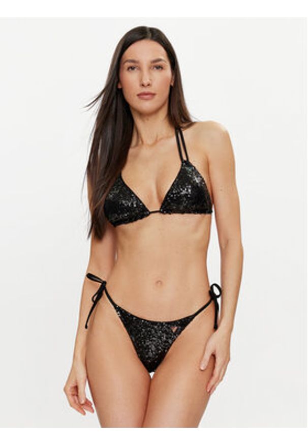 Guess Góra od bikini E3GJ03 KBMV0 Czarny. Kolor: czarny. Materiał: syntetyk