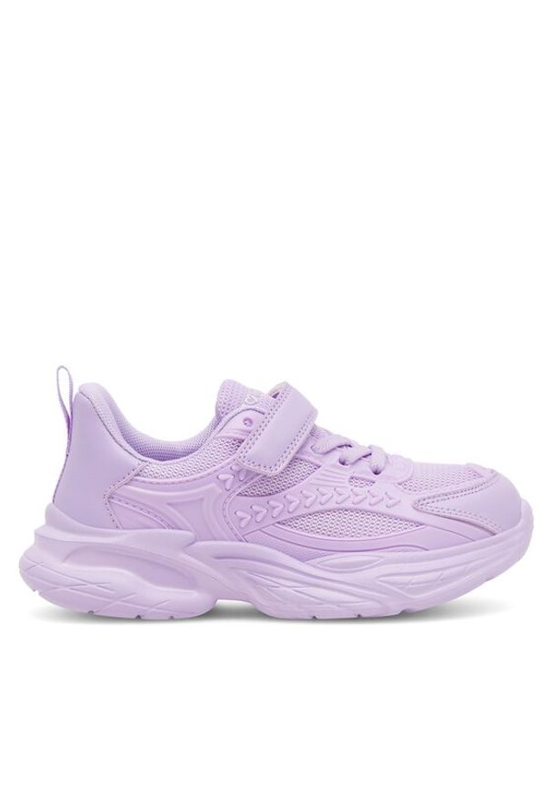 DeeZee Sneakersy CF2714-1 Fioletowy. Kolor: fioletowy. Materiał: materiał
