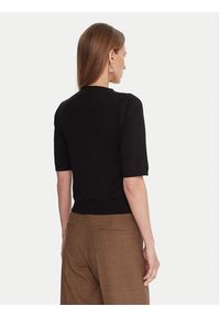 Kontatto Sweter 3M0804C Czarny Regular Fit. Kolor: czarny. Materiał: syntetyk #2