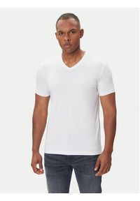 Hugo Komplet 2 t-shirtów V 50325417 Biały Slim Fit. Kolor: biały. Materiał: bawełna #3