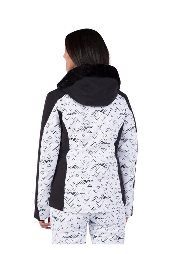 Kurtka Narciarska Rossignol damska W Saluver PR JKT biała. Kolor: biały. Sezon: zima. Sport: narciarstwo